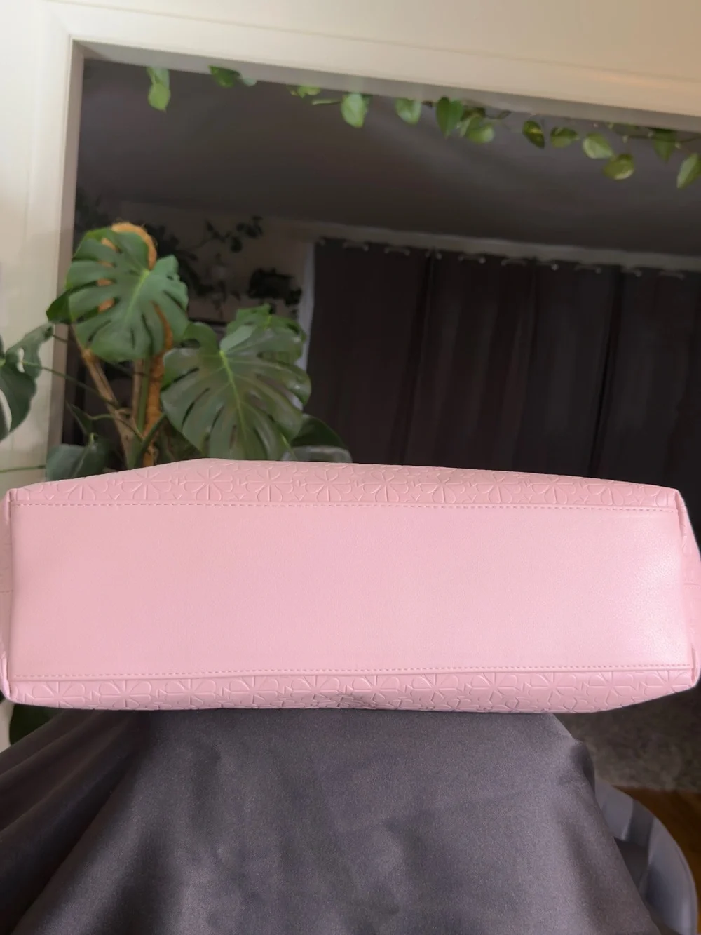 Kate Spade New York Pink Embossed Tote Bag VIP Fragrance Exclusive XL